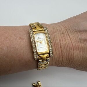 VTG JBK Camrose & Kross Goldtone Women's Quartz Watch, Untested